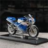 PuLaif Collection 1:12 for H-ONDA NSR 250R SP R4 for Rothmans MC18 Motorcycle Model Alloy Toy Collection Gifts(Blue) view 3