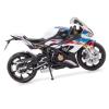 Collection 1/12 for BMW S1000RR Alloy Toys Diecast Front Wheel Steering Rubber Tires Gifts Motorcycle Model(White) view 1