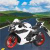 PuLaif Collection Alloy Die Cast Motorcycle Model Vehicle Collection Sound & Light Off Road Toys 1:12 for CFMOTO 450SR(White) view 1
