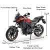 Collection 1/12 for H-ONDA CB400X Alloy Motorcycle Model Toys Diecast Rubber Tires Birthday Gift(Red) view 2