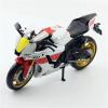 Collection 1:12 for Y-AMAHA YZF-R1M Motorcycle Model Alloy Diecast Simulation Collection Decoration Toys Gifts(White) view 3