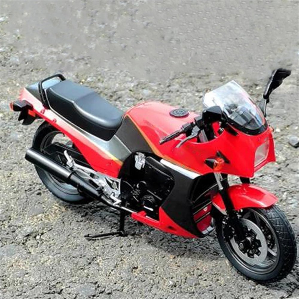 PuLaif Collection Motorcycle Alloy Model Series Collection Gift 1:12 for GPZ900R(Red)