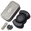2 Pcs Fidget Toys Adults Set, Metal Fidget Slider, Decompression Metal Cool Figette Spinners ToysGadgets Office Stress Relief Sensory Items view 1