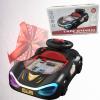 Car Adventure Toy with Steering Wheel, Christmas Racing Car Steering Wheel Toys Gift with Reality Sound, Toddler Interactive Simulation Driving Game for Kids, Educational Birthday Gift(Red and black) view 1