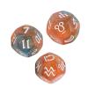 Astrological Dice Set 12 Sides Glitter Rune Dice Polyhedral Divination Tool for Table Board Games and Astrology Enthusiasts Acrylic Material 3PCS (Style 2) view 2