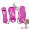 Pretend Play Telephone - Kidstoy Phone with Real Ring Sounds, Intercomtoy with 23 Foot Cable, Interactive Communication Learningtoy | Educational Birthday Boys Children view 1