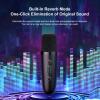 Tomvorks Portable Small Karaoke Machine with 2 Wireless Mics, LED Lights, BT Speaker for Kids and Adults, Great for Home Party (Black) view 2