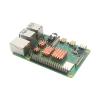 High Conductivity Brass Heatsinks 4Pieces for 4B Development Board Stable Operates in Robotics Projects RPi Cooling Accessories view 3