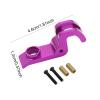 JWQFBC RC Car Body Shell Clip Portable for 1:16 Scale Replace Professional Sturdy Accessory, Purple view 2