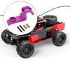 JWQFBC RC Car Body Shell Clip Portable for 1:16 Scale Replace Professional Sturdy Accessory, Purple view 4