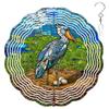 10-Inch Metal Wind Spinner Shoebill with Eggs 3D Bird Wind Spinner, Unique Metal Hanging Kinetic Wind Sculpture Ornament Gifts for Women Yard Art Garden Patio Lawn Indoor Outdoor Decor view 1
