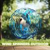 10-Inch Metal Wind Spinner Great White Shark 3D Marine Life Wind Spinner, Unique Metal Hanging Kinetic Wind Sculpture Ornament Gifts for Women Yard Art Garden Patio Lawn Indoor Outdoor Decor (1) view 4
