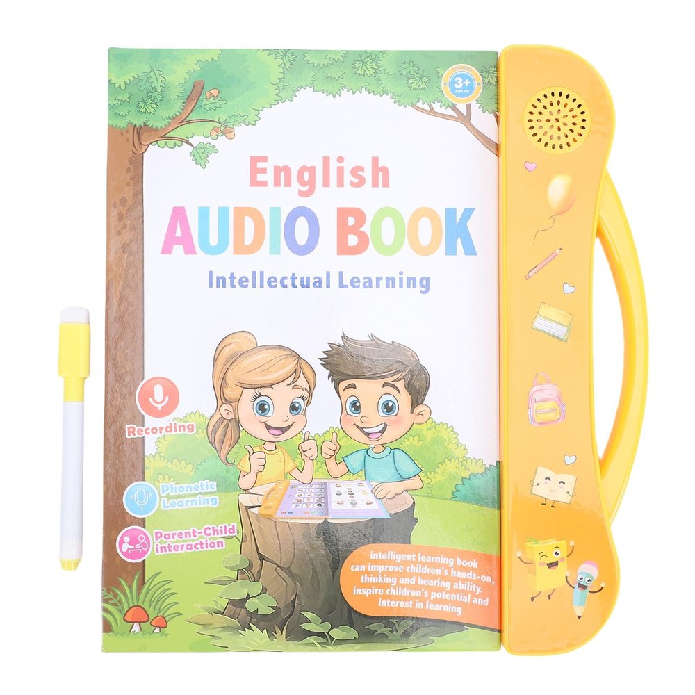 JTLB English Learning Talking Book Early Educational Interactive Audio Book for Kids Parent Child Interaction