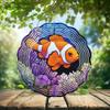 10-Inch Metal Wind Spinner Clownfish 3D Marine Life Wind Spinner, Unique Metal Hanging Kinetic Wind Sculpture Ornament Gifts for Women Yard Art Garden Patio Lawn Indoor Outdoor Decor (2) view 2