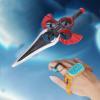 Asixxsix Flying Sword RC Airplane, Gesture Control Drone with Multicolor LED Lights, 360 Flip Stunt Toy Remote Control Drone Sword for Kids Adults 8-16, Birthday (Red) view 1
