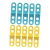 DYNWAVE 10Pcs Corrugated Construction Tool Hinges,Early Educational Toys Creativity Sensory Toys for Parent Child Classroom Learning view 1