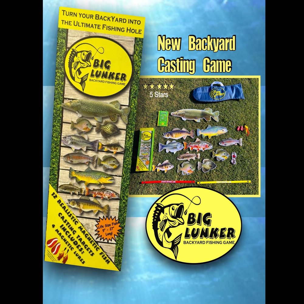 Big Lunker Fly Fishing Casting Game