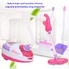 Children Toy Simulation Electric Vacuum Cleaner Household Appliance Toy with Realistic Sound Effects Flashing Lights for Kids Age 3 and Up Plastic Material 19x12x9cm view 3