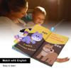 Segrehy Washable Baby Cartoon Animal Tail Cloth Book Infant Early Educational Interaction Book (Poultry Model) view 2