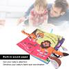 Segrehy Washable Baby Cartoon Animal Tail Cloth Book Infant Early Educational Interaction Book (Wild Style) view 4