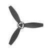 4Pcs RC Airplane Propeller Replacement for Bebop 2 Drone, RC Propeller Accessory, Lightweight Aerodynamic Design with Triangular Blades, Durable Plastic Material for Enhanced Perfo (Black) view 2