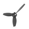 4Pcs RC Airplane Propeller Replacement for Bebop 2 Drone, RC Propeller Accessory, Lightweight Aerodynamic Design with Triangular Blades, Durable Plastic Material for Enhanced Perfo (Black) view 3