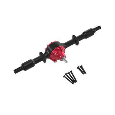 1:16 Scale Rear Axle Upgrades Parts Spare Part Metal Hobby Axle Rear Bridge Compatible with B36 C24 B16 B24 DIY Modified- Black