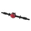 1:16 Scale Rear Axle Upgrades Parts Spare Part Metal Hobby Axle Rear Bridge Compatible with B36 C24 B16 B24 DIY Modified- Black view 4