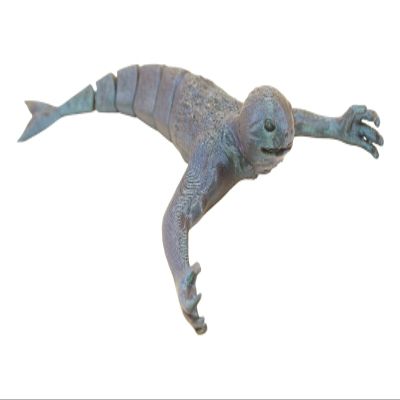 3DEXL Sea Creature for Bloop Vs El Gran Maja NINGEN, NINJEN - 3D Fidget Toys Mystic Blue