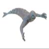 3DEXL Sea Creature for Bloop Vs El Gran Maja NINGEN, NINJEN - 3D Fidget Toys Mystic Blue view 1