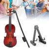 1/6 Violin Model Miniature Doll House Accessory Decoration Ornament Instrument Toy Handmade Wooden Craft for 1/6 Scale Dollhouse Display view 4