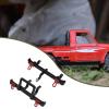 1:12 Scale RC Front Rear Bumpers Parts Accessories Sturdy for MN82Pro MN82S RC Vehicles DIY Modified Parts- Black view 2
