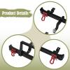 1:12 Scale RC Front Rear Bumpers Parts Accessories Sturdy for MN82Pro MN82S RC Vehicles DIY Modified Parts- Black view 3
