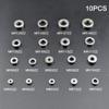 10pcs MR84 ZZ 4x8x3mm Miniature Ball Bearings Compatible with Small Motors, Power Tools, RC Models, Office and Similar Applications view 2