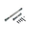 RC Toys Spare Parts For Mang Niu D90 D91 D96 For MN98 99S V1 Remote Control Car Parts Metal Upgrade Steering Gear Pull Rod(Dark Grey) view 1