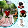 1/64 People Figure Mini Architectural Figurine Resin Role Play Tiny People Model for Train Station Layout Desktop Decoration, red Shirt boy view 4