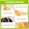 2-Pack Baby Bottle Brush with 360 Silicone Head, Dinosaur-Themed Long & Compact Brushes for Cleaning Bottles, Sippy Cups, and Water Bottles, Green view 3