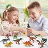 12Pcs Dinosaur Toy Set Realistic Mini Dinosaur Figurines Perfect Birthday Party Gift for Boys and Girls view 3