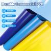 24FT(L) Commercial Grade Water Slide for Adults, (Double Slides) (Heavy Duty Full PVC) (Big Water Pool), (1100w UL Blower), Inflatable Waterslide for Backyard, Outdoor Blow up Park view 3