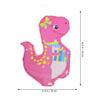 BESPORTBLE Pink Dinosaur Pinata Party Decoration Paper Pinata for Birthday Festival Celebration Game Ornament Fun Photo Booth Prop view 2