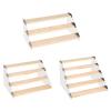LEIQI Multiple Tiers Solid Wood Anime Figure Display Shelf with Cover and Clear Views Design for Collectibles view 3
