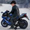 12V Electric Motorcycle for Kids,Kids Motorcycle with Training Wheels, Bikes for with LED Lights, Up to 9 MPH,Electric Bike for 3-8 Year Olds (Blue) view 2