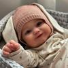 Anano Baby Doll Girl with Accessories 20inch Reborn Baby Doll Silicone Full Body Girl Real Life Babys Dolls Silicone Full Body Girls Babys Dolls for 2+ Year Old Girls view 3