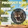 10-Inch Metal Wind Spinner Tabby Cat 3D Pet Wind Spinner, Unique Metal Hanging Kinetic Wind Sculpture Ornament Gifts for Women Yard Art Garden Patio Lawn Indoor Outdoor Decor view 3