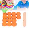 AETHYLC Carrot Blocks Wooden Simulation Radish Building Blocks Early Childhood Education Cognitive Interactive Educational ToysCarrot Diced view 3