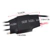 60A Brushless ESC Water Cooling Electric Speed Controller, RC Boat ESC with 5V/3A UBEC, High Performance Brushless Motor Controller for RC, Watercooled System for Heat Dissi view 4