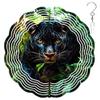 10-Inch Metal Wind Spinner Panther in Jungle 3D Wildlife Wind Spinner, Unique Metal Hanging Kinetic Wind Sculpture Ornament Gifts for Women Yard Art Garden Patio Lawn Indoor Outdoor Decor (1) view 1