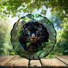10-Inch Metal Wind Spinner Panther in Jungle 3D Wildlife Wind Spinner, Unique Metal Hanging Kinetic Wind Sculpture Ornament Gifts for Women Yard Art Garden Patio Lawn Indoor Outdoor Decor (1) view 2