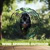 10-Inch Metal Wind Spinner Panther in Jungle 3D Wildlife Wind Spinner, Unique Metal Hanging Kinetic Wind Sculpture Ornament Gifts for Women Yard Art Garden Patio Lawn Indoor Outdoor Decor (1) view 4