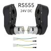 2pcs RS555 24V DC Motor Gearbox, 18000-40000 RPM, for Ride On Toy Car and Remote Control Vehicles(40000) view 2